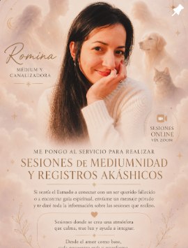 Publicación: me pongo al servicio para realizar sesiones de mediumnidad y Registros Akáshicos